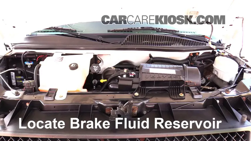 2007 Chevrolet Express 3500 LS 6.0L V8 Standard Passenger Van (3 Door) Brake Fluid